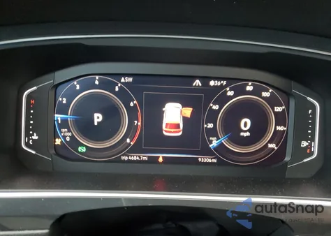 2019 Volkswagen Tiguan Se z USA, uszkodzony, nr VIN 3VV2B7AX5KM101947